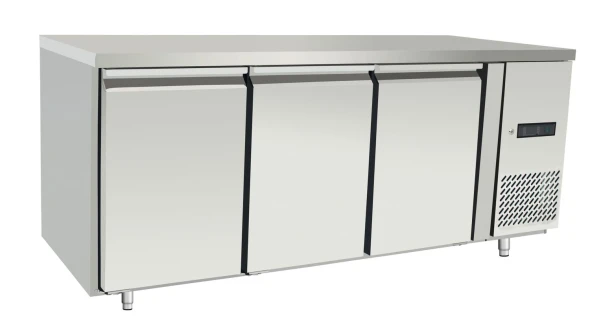 Stół mroźniczy 3-drzwiowy 420 l, Arktic, Profi Line, Bez tylnego rantu, 334L, 230V/600W, 700x1795x(H)839mm