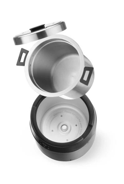 Kociołek do zupy Waterless, 10l, HENDI, 10L, czarny, 230V/450W, ⌀330x(H)398mm