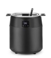 Kociołek do zupy Waterless, 10l, HENDI, 10L, czarny, 230V/450W, ⌀330x(H)398mm