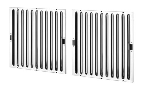 Przejdź do produktu Okap przyścienny – skręcany , HENDI, srebrny, 1005x1000x(H)450mm, Prostokątny