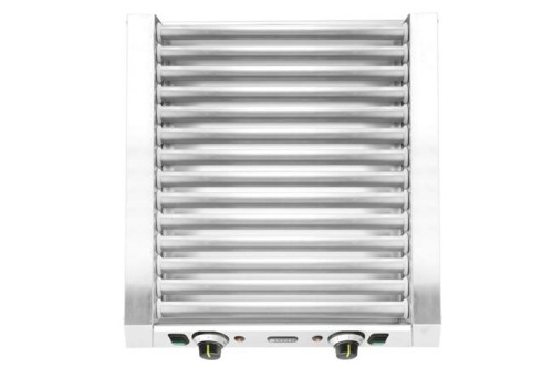 Podgrzewacz rolkowy do parówek dwustrefowy, HENDI, 14 rolek, 230V/1230W, 566x640x(H)192mm