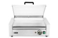 Podgrzewacz rolkowy do parówek jednostrefowy, z energooszczędną pokrywą, HENDI, 7 rolek, 230V/620W, 566x375x(H)259mm