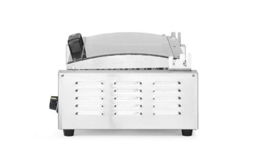 Podgrzewacz rolkowy do parówek jednostrefowy, z energooszczędną pokrywą, HENDI, 9 rolek, 230V/790W, 566x450x(H)259mm