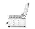 Podgrzewacz rolkowy do parówek jednostrefowy, z energooszczędną pokrywą, HENDI, 9 rolek, 230V/790W, 566x450x(H)259mm