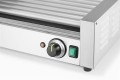 Podgrzewacz rolkowy do parówek jednostrefowy, z energooszczędną pokrywą, HENDI, 9 rolek, 230V/790W, 566x450x(H)259mm