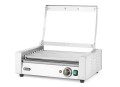 Podgrzewacz rolkowy do parówek jednostrefowy, z energooszczędną pokrywą, HENDI, 9 rolek, 230V/790W, 566x450x(H)259mm