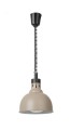 Lampa do podgrzewania potraw wisząca, w kształcie kopuły, HENDI, beżowy, 230V/250W, ⌀250x(H)207mm