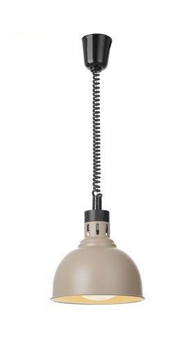 Przejdź do produktu Lampa do podgrzewania potraw wisząca, w kształcie kopuły, HENDI, beżowy, 230V/250W, ⌀250x(H)207mm