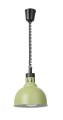Lampa do podgrzewania potraw wisząca, w kształcie kopuły, HENDI, zielony, 230V/250W, ⌀250x(H)207mm