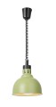 Lampa do podgrzewania potraw wisząca, w kształcie kopuły, HENDI, zielony, 230V/250W, ⌀250x(H)207mm