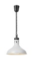 Lampa do podgrzewania potraw wisząca, w kształcie dzwonu, HENDI, biały, 230V/250W, ⌀295x(H)207mm