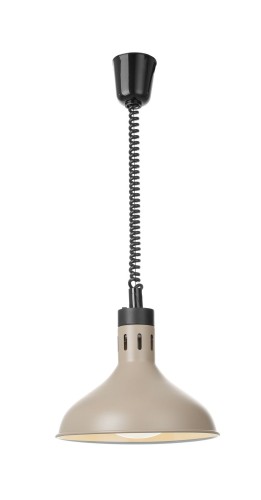 Przejdź do produktu Lampa do podgrzewania potraw wisząca, w kształcie dzwonu, HENDI, beżowy, 230V/250W, ⌀295x(H)207mm