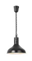 Lampa do podgrzewania potraw wisząca, w kształcie dzwonu, HENDI, czarny, 230V/250W, ⌀295x(H)207mm