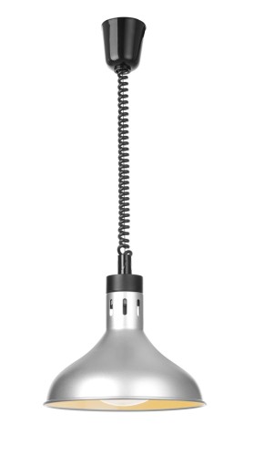 Przejdź do produktu Lampa do podgrzewania potraw wisząca, w kształcie dzwonu, HENDI, srebrny, 230V/250W, ⌀295x(H)207mm