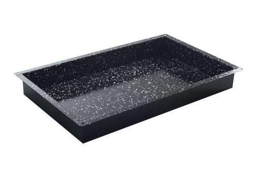 Blacha CONVECTOMAT CLASSIC GN 2/1, HENDI, GN 2/1, czarny, 650x530x(H)60mm, Prostokątny