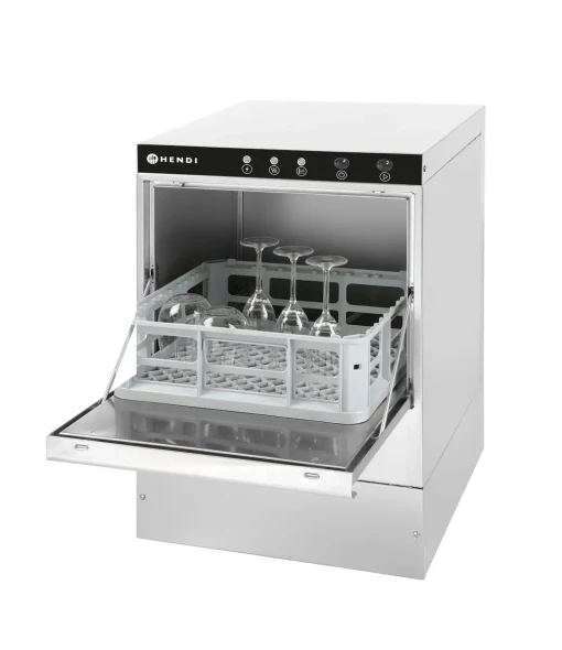 Zmywarka do szkła 40x40 – sterowana elektromechanicznie, HENDI, 230V