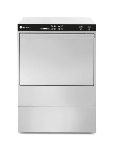 Zmywarka do naczyń 50x50 – sterowana elektromechanicznie, HENDI, z pompą spustową, 400V