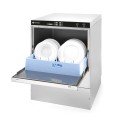 Zmywarka do naczyń 50x50 – sterowana elektromechanicznie, HENDI, z dozownikiem detergentu i pompą spustową, 400V