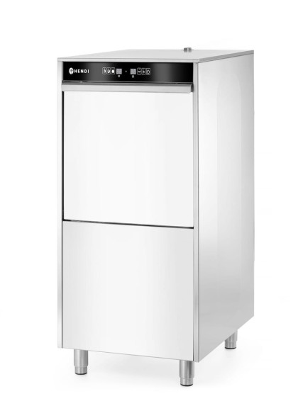 Zmywarka do garnków i tac 50x60 – sterowana elektronicznie, z dozownikiem detergentu i pompą spustową, HENDI