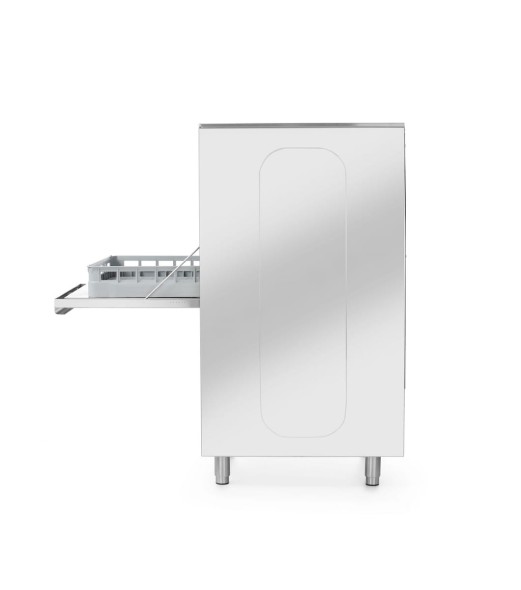 Zmywarka do garnków i tac 50x60 – sterowana elektronicznie, z dozownikiem detergentu i pompą spustową, HENDI