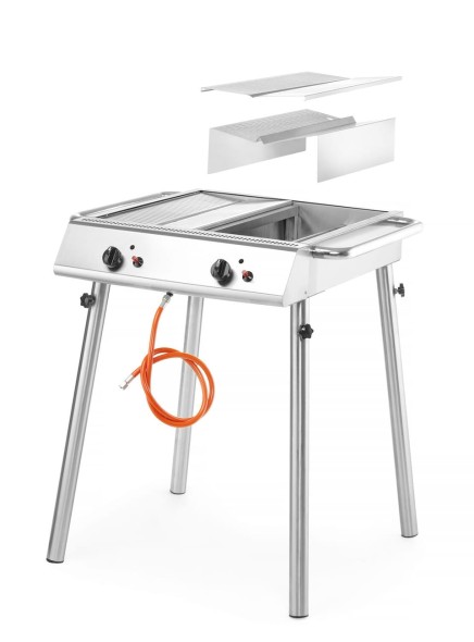 Xantos Grill gazowy, HENDI, 9,5kW
