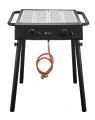 Xantos Black Grill gazowy, HENDI, czarny, 9,5kW