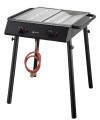 Xantos Black Grill gazowy, HENDI, czarny, 9,5kW