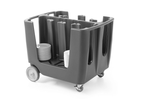 Przejdź do produktu Wózek do transportu talerzy, AmerBox, 930x720x(H)785mm