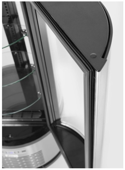 Witryna chłodnicza okrągła, Arktic, 100L, 230V/210W