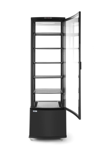 Witryna chłodnicza, 270 l, Arktic, czarny, 230V/290W
