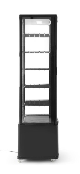 Witryna chłodnicza, 270 l, Arktic, czarny, 230V/290W