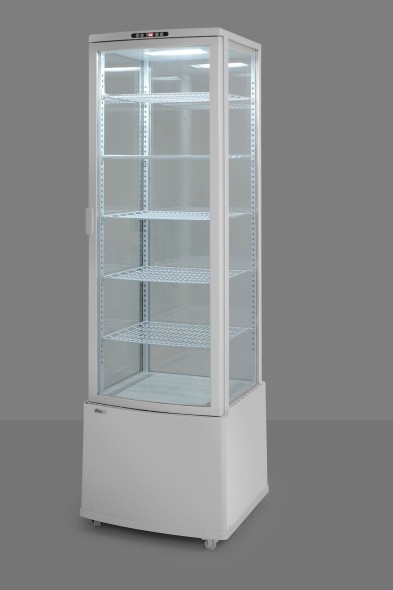 Witryna chłodnicza, 270 l, Arktic, biały