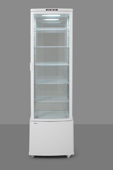 Witryna chłodnicza, 270 l, Arktic, biały
