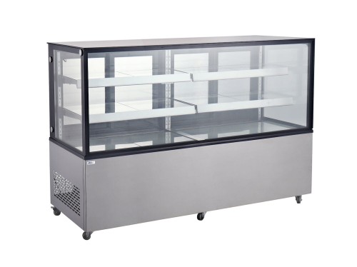 Witryna chłodnicza 2-półkowa, Arktic, 610L, 230V/500W, 1824x677x(H)1230mm