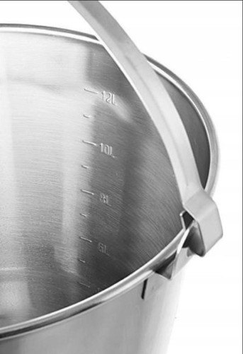 Przejdź do produktu Wiadro z pierścieniem, HENDI, Profi Line, 15L, ø305x(H)330mm