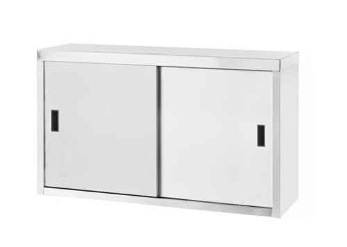 Szafka wisząca – spawana, z drzwiami suwanymi, HENDI, Profi Line, 1000x400x(H)600mm