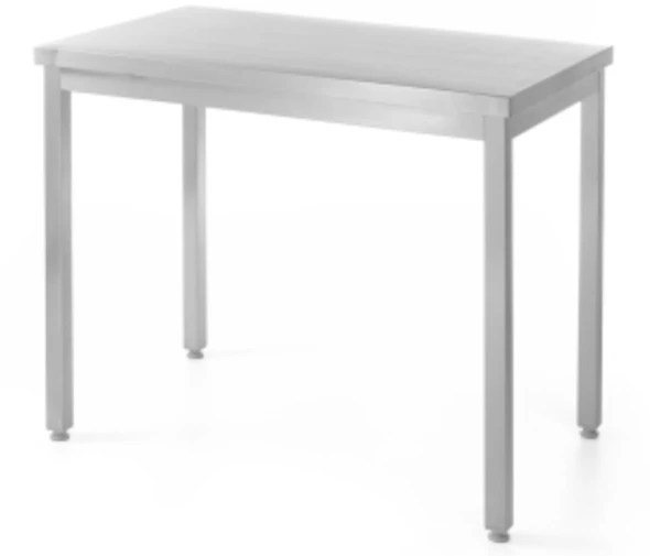 Stół centralny bez półki – skręcany, HENDI, Profi Line, 1400x600x(H)850