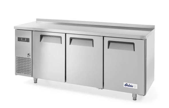 Stół chłodniczy 3-drzwiowy z agregatem bocznym, Arktic, Kitchen Line, 291L
