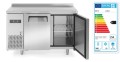 Stół chłodniczy 2-drzwiowy z agregatem bocznym, Arktic, Kitchen Line, 166L