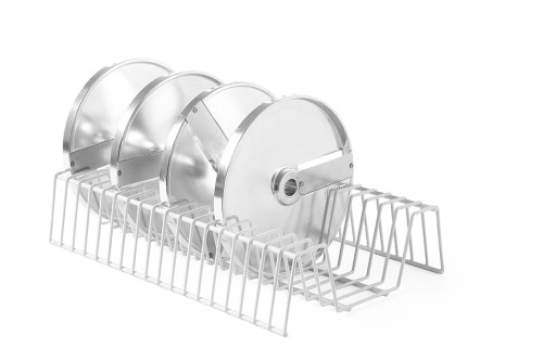 Przejdź do produktu Stojak na tarcze do szatkownic, HENDI, 400x250x(H)90mm