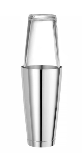 Przejdź do produktu Shaker bostoński, BarUp, kubek stalowy, 0,8L, ⌀90x(H)175mm