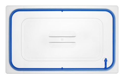 Przejdź do produktu Pokrywka do pojemników GN z polipropylenu z uszczelką, HENDI, GN 1/1, transparentny, 530x325mm