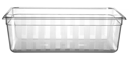 Przejdź do produktu Pojemnik z poliwęglanu GN 2/1, HENDI, GN 2/1, 58L, transparentny, 650x530x(H)200mm