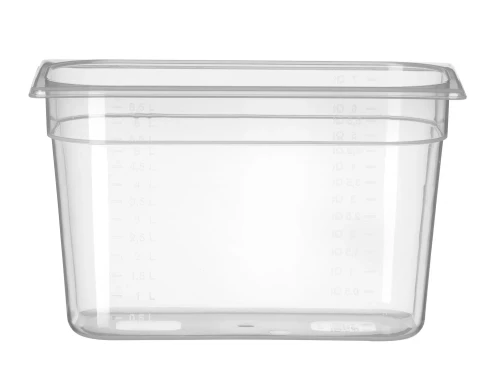Przejdź do produktu Pojemnik GN 1/3 z polipropylenu, HENDI, Profi Line, GN 1/3, 7,8L, transparentny, 325x176x(H)200mm