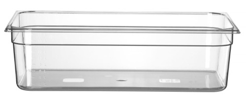 Przejdź do produktu Pojemnik GN 1/1 z poliwęglanu, HENDI, Profi Line, GN 1/1, 21L, transparentny, 530x325x(H)150mm