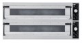 Piec do pizzy Trays 66L Glass, Prismafood, 2 komory, 400V/20400W