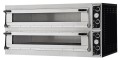 Piec do pizzy Trays 66L Glass, Prismafood, 2 komory, 400V/20400W