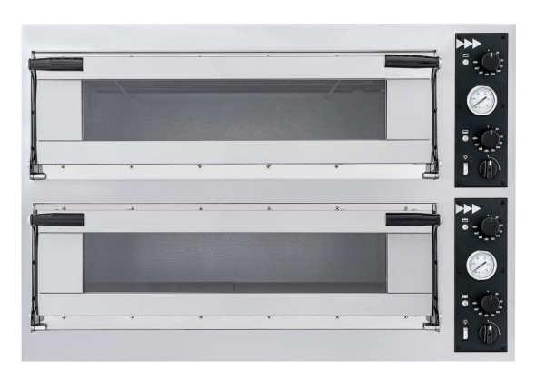 Piec do pizzy Trays 44 Glass, Prismafood, 2 komory