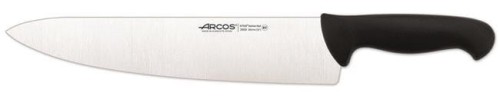 Przejdź do produktu Nóż szefa kuchni z szerokim ostrzem, seria 2900, Arcos, czarny, (L)435mm