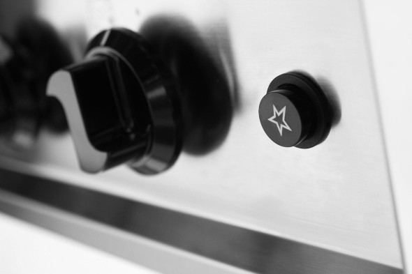 Kuchnia gazowa 5-palnikowa na podstawie otwartej, HENDI, Kitchen Line, 14,3kW